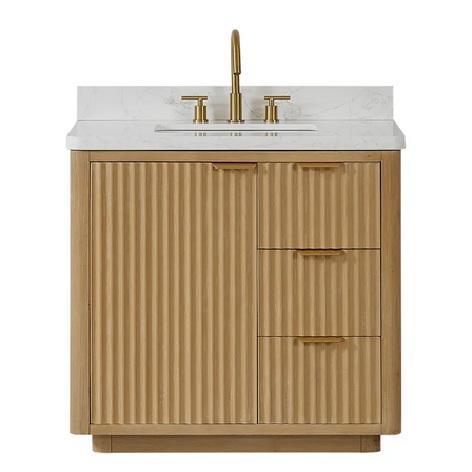 Miseno MV-NM-CADI36-LWT-WA Vanity Set - MSRP $931