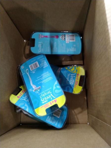 Health and Beauty - Schick Quattro Razor Blades, Venus Razor Blades, Gillette Razors - MSRP $921