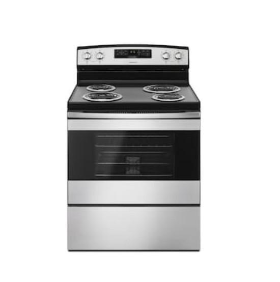 Salvage - Amana 30-inch Electric Range with Bake Assist Temp - MSRP $775