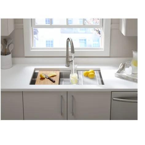 Kohler K-5540-NA Workstation Kitchen Sink - MSRP $1,787