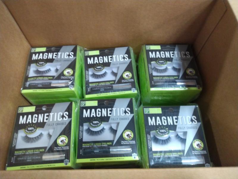 Health & Beauty - Salon Perfect Magnetic 638 Lash & Magnetic Liquid Eyeliners, Black - MSRP $1,068