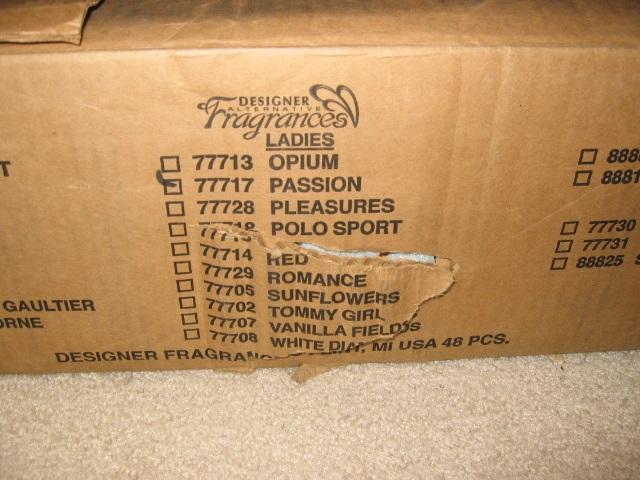 SHELF PULLS Women 70 pc Designer Impression Fragrance Assortment