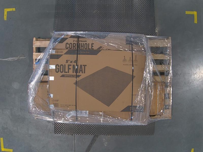 AMZ Mediums - GoSports Golf Hitting Mat, Vasagle Nightstand, Soozier Rebounder Adult Trampoline - MSRP $1,504