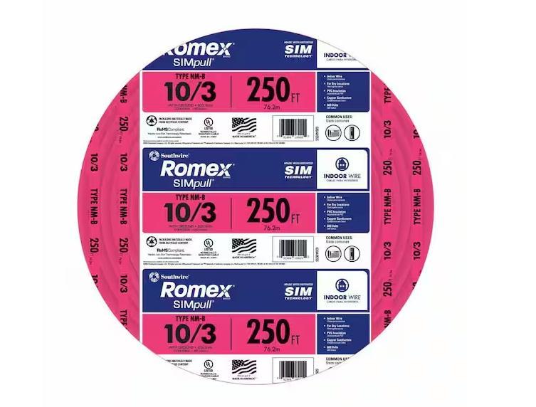 Lighting & Electrical - Southwire, Husky, Commercial Electric - Est Retail $5,880- 1plt