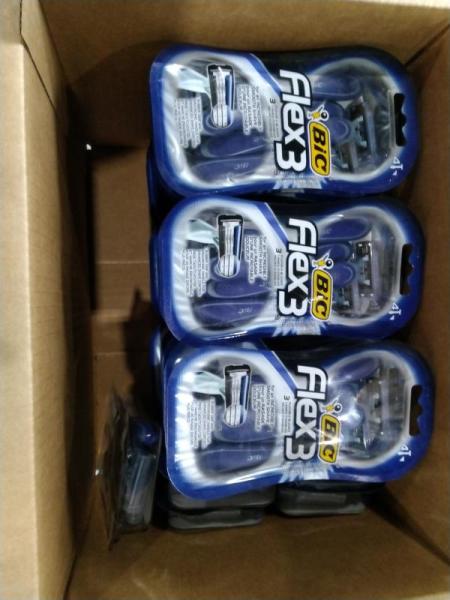 Health & Beauty- BIC Flex 3 Titanium Disposable Razor, Gillette Sensor5 Mens Disposable - MSRP $878
