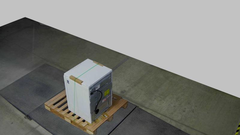 Salvage - GE PCKS443EBWW 3.6 cu.ft. Electric Dryer - MSRP $698