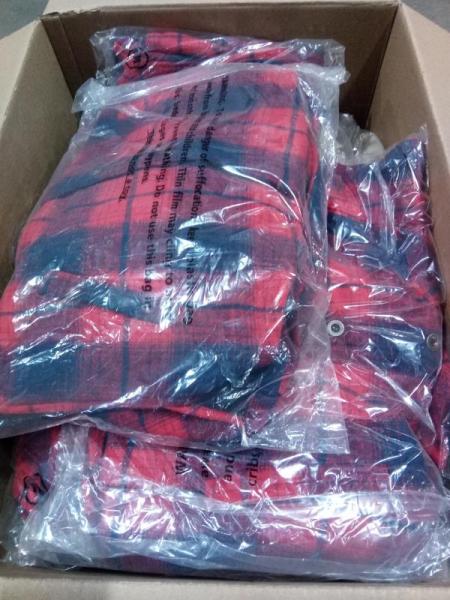 Apparel- WeSC Men's Mesh Tank Top, American Stitch Men's Plaid Flannel Jacket - MSRP $244