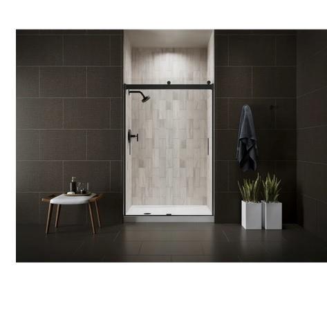 Kohler K-706008-L-2MB Frameless Shower Door - MSRP $871
