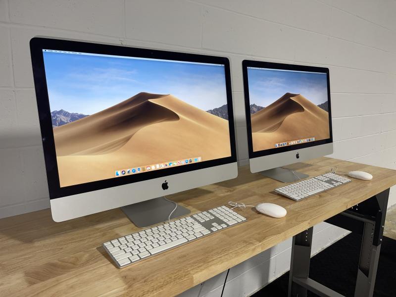 (2) 27 inch Apple iMac All In One Desktop Ready to use