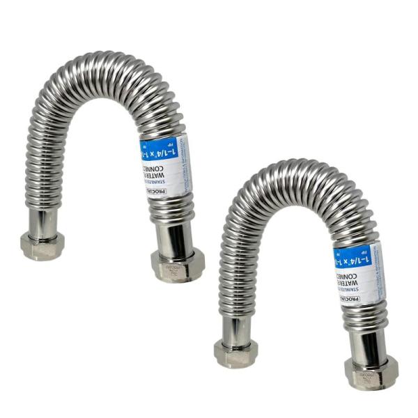 Home Improvement - Procuro Water Heater Flex Connectors, Ticonn Door Hinges, Cerhot Wireless Doorbell - MSRP $8,485