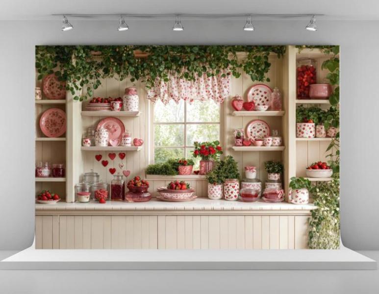 Camera - Kate 7x5ft Valentine Day Kitchen Backdrops, EMDSPR Video Game Happy Birthday Backdrops & More - MSRP $1,157
