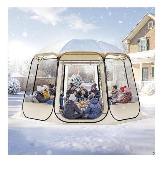 VEVOR Pop-up Bubble Tent, Lifepro Waver Vibration Exercise Plate, Nostalgia Coca-Cola Popcorn Maker - MSRP $2,753