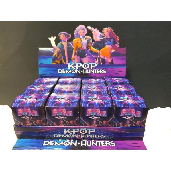 K-Pop Demon Hunters KeyChains Blind boxes with Retail Counter Displays