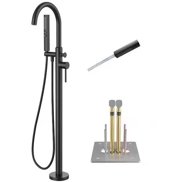 Plumbing - KES Freestanding Tub Faucet, YASINU, LORDEAR, GQB, KeonJinn, Rheem, HDC, Everbilt - Est Retail $3,015