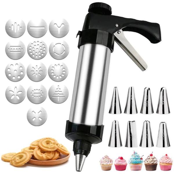 Amazon Clearance - Kitchen- Suuker Cookie Press Gun Kit, dunfack 12oz Graduation Cups, Electric Wine Bottle Opener - MSRP $4,070