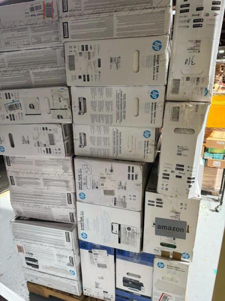 Printers - HP OfficeJet, Smart Tank, Laserjet - 4 pallets MSRP $36,503