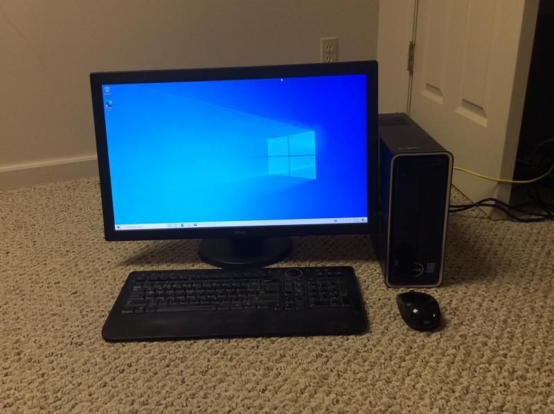 Dell Inspiron Desktop Computer w/Monitor & Accessories - Windows 10