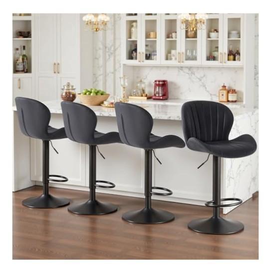 AMZ Mediums - Sweetcrispy Barstool Set of 4, Crossrock Guitar Case, Ninja Electric Grill - MSRP $1,340
