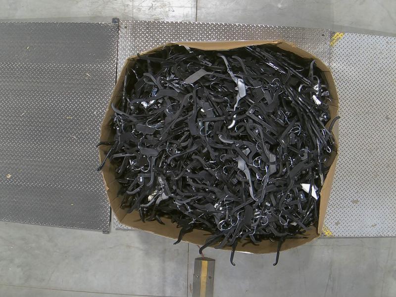 Pallet of Metal Top/Plastic Clothes Hangers - Original MSRP $60