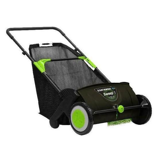 AMZ Mediums - Earthwise Lawn Sweeper, Suteck Camping Cot, Lifemaster Kids Kick Scooter - MSRP $1,231