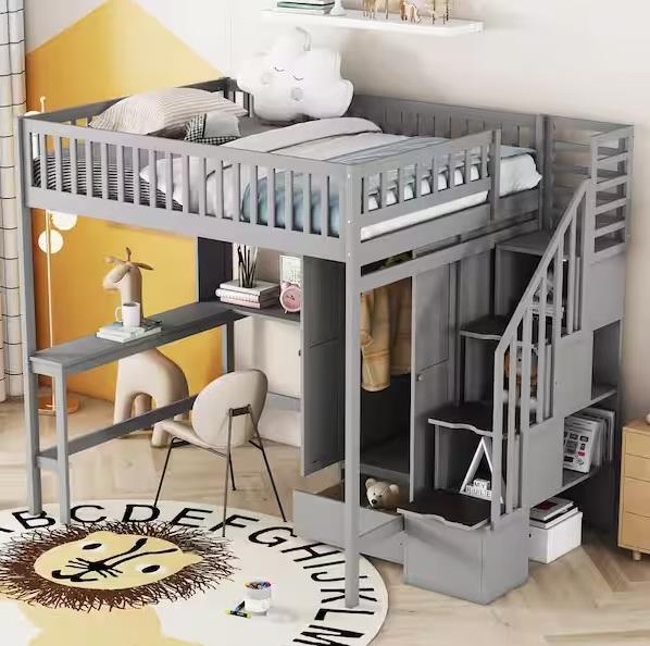 Home Decor- Harper & Bright Designs Full Size Platform Bed, Babo Care, ATHMILE, BYBLIGHT, StyleWell - Est Retail $2,373