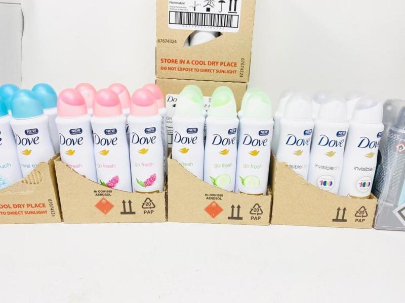 Dove Deodorant Spray 150ML – Assorted Scents – Anti-Perspirant Body Sp