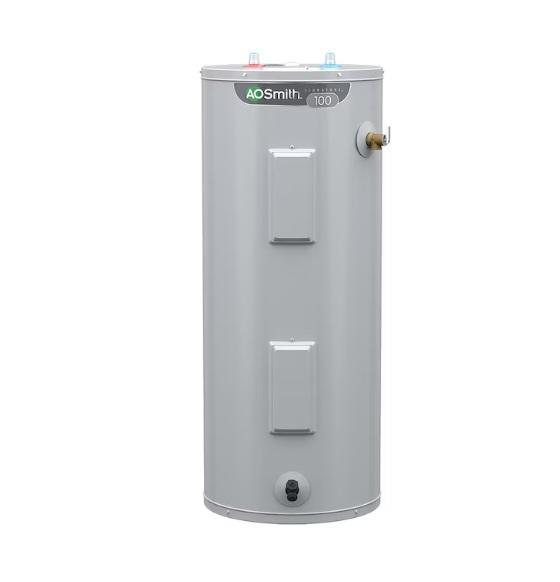 A.O. Smith Signature 100 30gal 4500W Electric Water Heaters, Harbor Breeze Coastal Creek 52in Ceiling Fan - MSRP $1,06