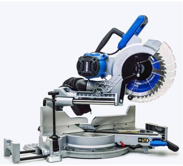 Kobalt Compact 10in Sliding Compound Corded Miter Saws, Cabinet Heaters, Utilitech Wood Tower Heaters - MSRP $2,762