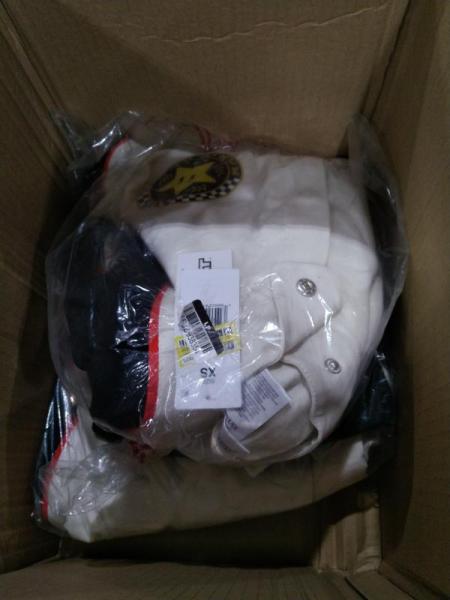 Apparel - Mario Kart Jacket, Levi's Jeans, Ava & Viv Belted Coat - Est Retail $3,702- 1 plt