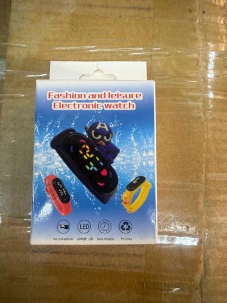 Kids LED Smart Bracelet Watch Touch Screen Digital Electronic Wrist