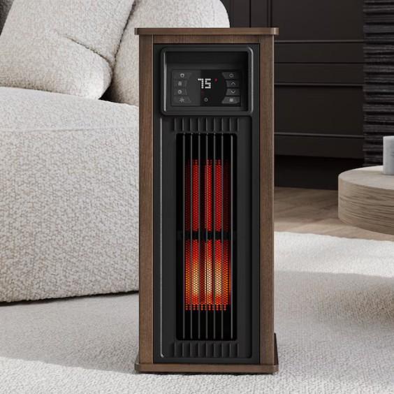 Utilitech Wood Tower Space Heater, Fanimation Aire Drop Ceiling Fan, Metabo Finish Nailer - MSRP $3,082