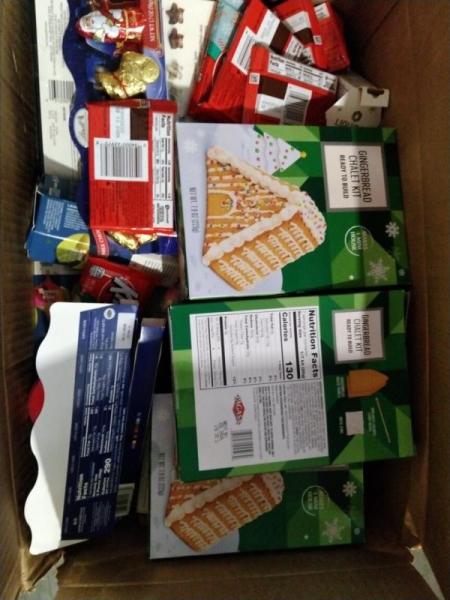 Grocery - Lindt Lindor Truffles, Almond Roca Toffee, Bauducco Panettone Holiday Sweet Loaf - MSRP $6,720