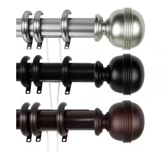 Window Decor - Rod Desyne, HDC, Best Home Fashion - Est Retail $5,271- 1plt