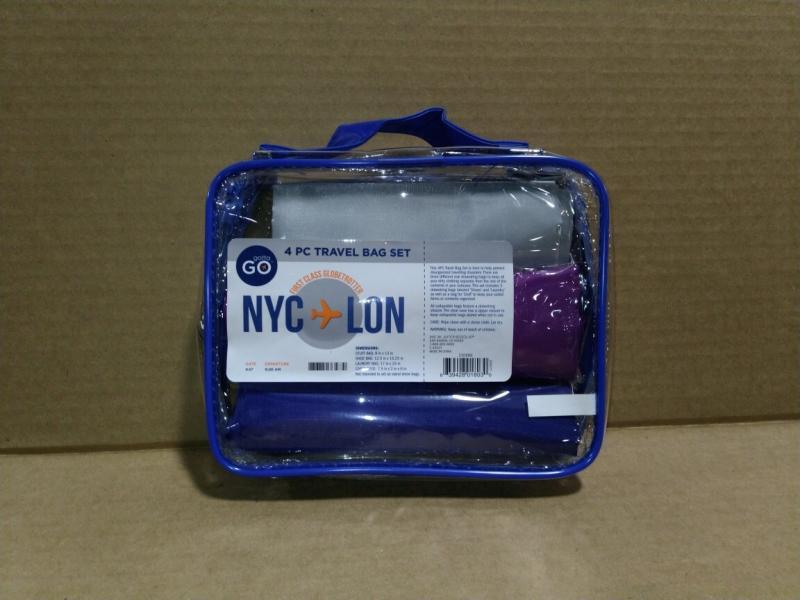 Bed Bath and Home - Gotta Go 4 Piece Travel Bag Trio Set - MSRP $13,710