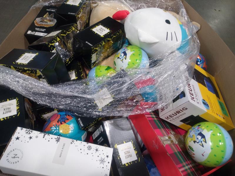 Novelties & Collectors' Items - Playright Penguin, Squishmallows Belinda Bear, New Year Party Pack - MSRP $1,300