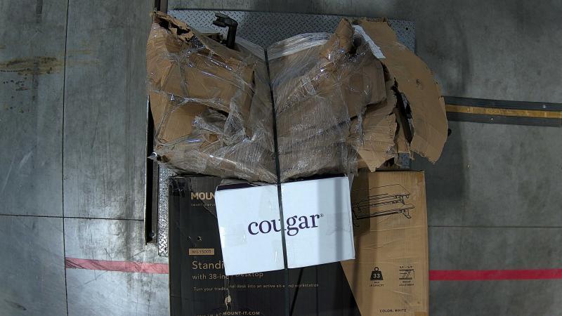 General Merch - Dell 34" Monitor, Luxor Multimedia Cart, Meyer Executive Chair - MSRP $5,736