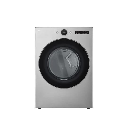 LG Electronics 7.4cu.ft Front Load Electric Steam Dryer, DLEX5500V - MSRP $1,158