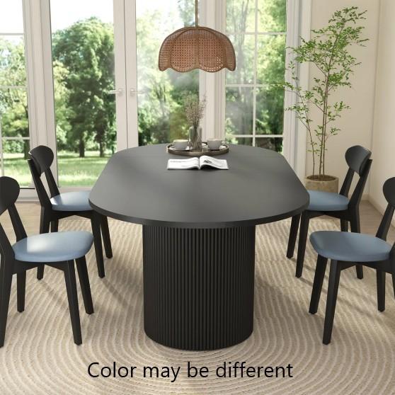 Furniture - Ebern Designs Dining Table, Hasset Ottoman, Cloud Coffee Table - MSRP $2,751