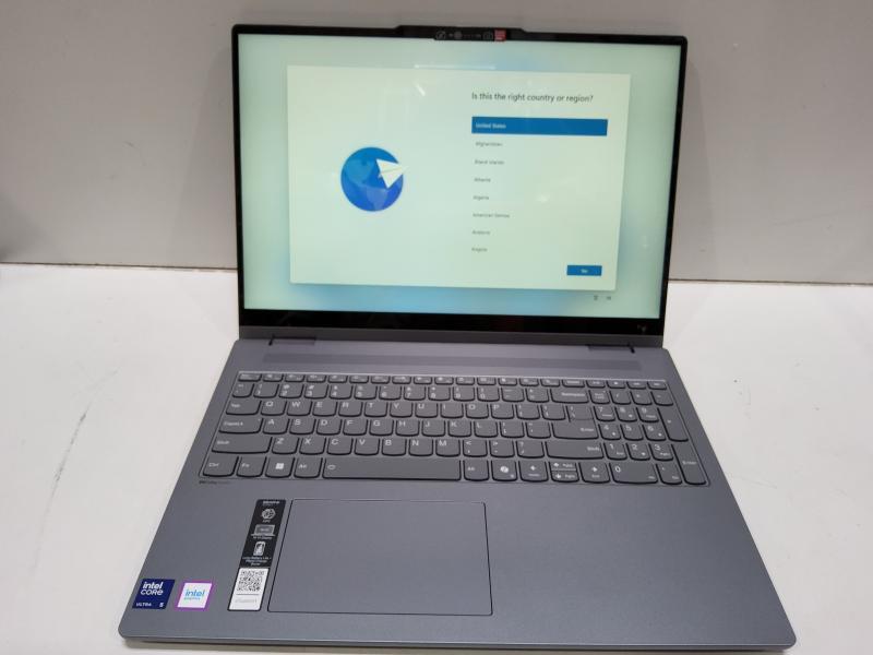 A Grade - Lenovo IdeaPad 5i 2-in-1 16" Touchscreen Laptop, Intel Core Ultra 5 225U, 16GB RAM, 512GB SSD - MSRP $949