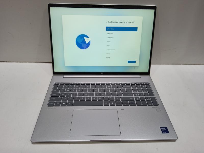 A Grade - HP ProBook 460 G11 16" Laptop Intel Core Ultra 7 w/16GB RAM, 512GB SSD, Pike Silver Aluminum - MSRP $899
