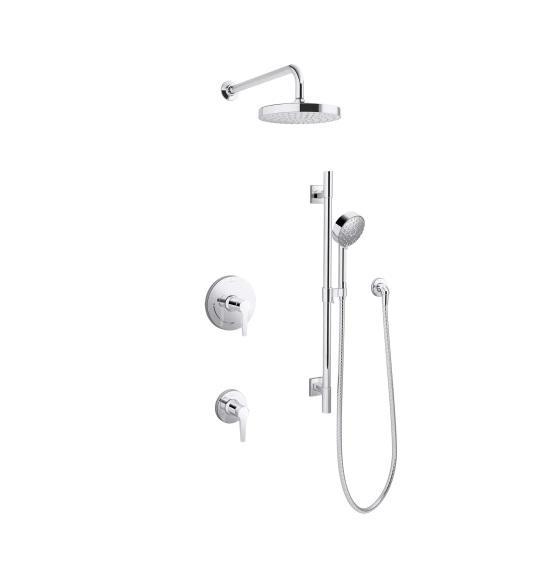 Kohler K-26914-Y-CP Shower System - MSRP $690