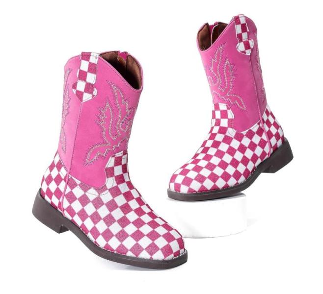 Shoes- kkdom Girls Cowgirl Boots, ERIJUNOR E0110 Women Closed Toe Heel, WateLves Barefoot Shoes - MSRP $2,348