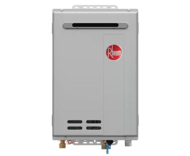 Plumbing - Rheem, Panasonic, Commercial Electric - Est Retail $4,059- 1plt