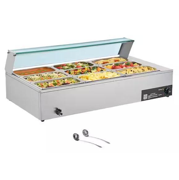 Home Decor - VEVOR Commercial Food Warmer, Glitzhome Bar Stool, Nathan James, Bestier, Casafield - Est Retail $2,033