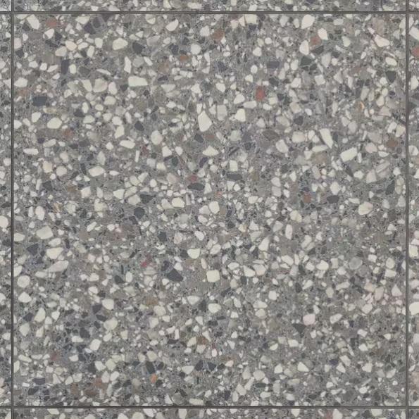 Flooring & Rugs - Ivy Hill Tile Bryant Charcoal Gray 23.4 in. x 23.4 in. Matte Porcelain - Est Retail $3,285- 1plt