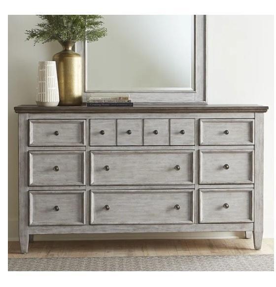 Kelly Clarkson Home Haylee 66"W 9-Drawer Dresser - MSRP $1,119