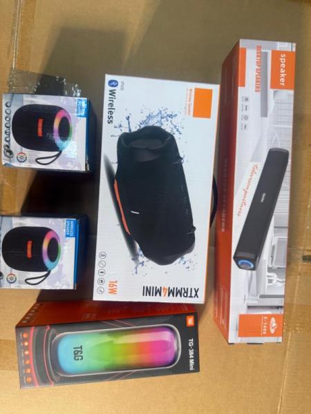 Mixed Bluetooth Speaker Lot Portable Wireless RGB LED 16W Waterpro