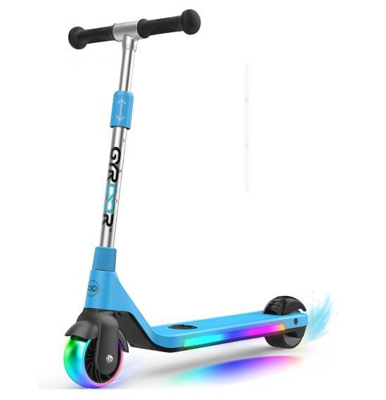 Gyroor Electric Kids Scooter, Husky Liners Floor Mats, KES Standing Towel Rack - MSRP $2,794