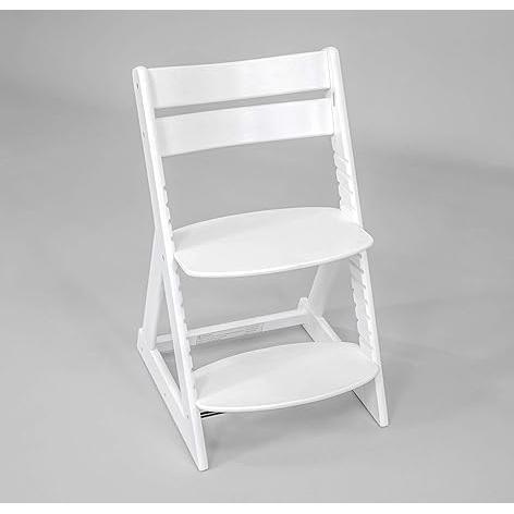 NEW - White Wooden Adjustable High Chairs - MSRP $499