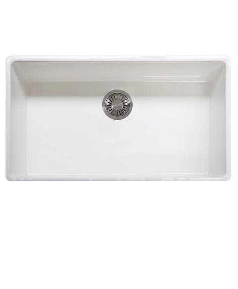 Franke FHK710-36WH Fireclay Kitchen Sink - MSRP $1,753